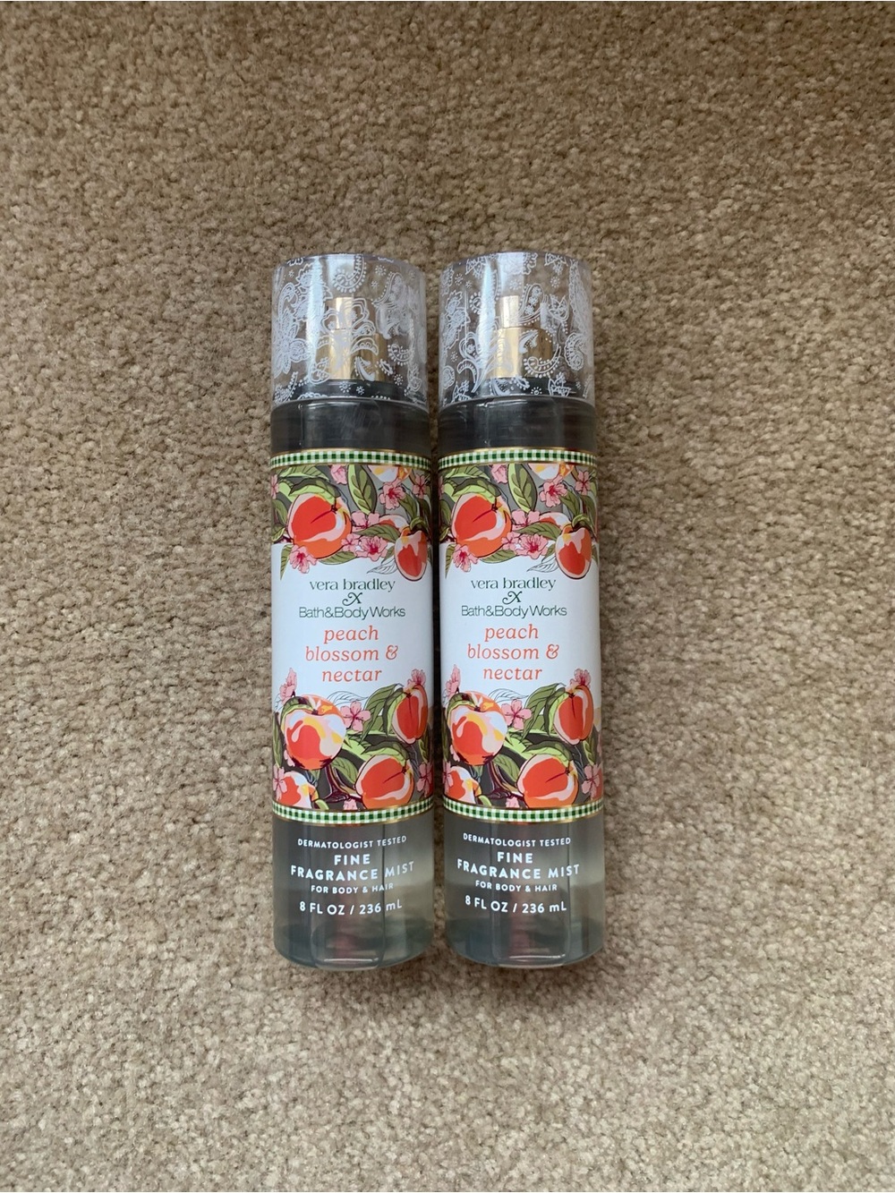 Peach Blossom & Nectar Fine Fragrance Mist - Peach